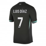 Günstige Fußballtrikots Liverpool Luis Diaz 7 Auswärtstrikot 2024-25 Kurzarm